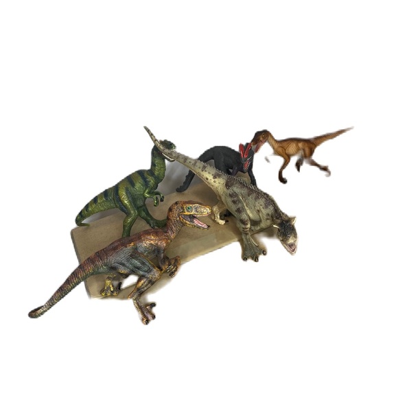 Dinosaur bundle, 5 toy creatures - Picture 2 of 8